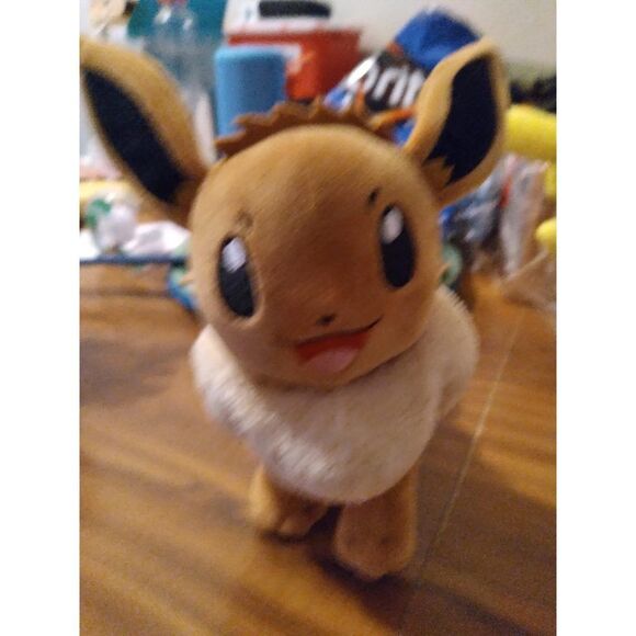 Pokemon 8" Eevee & Pikachu Plush 2-Pack - Officially Licensed - Let's Go Starte - Picture 12 of 15